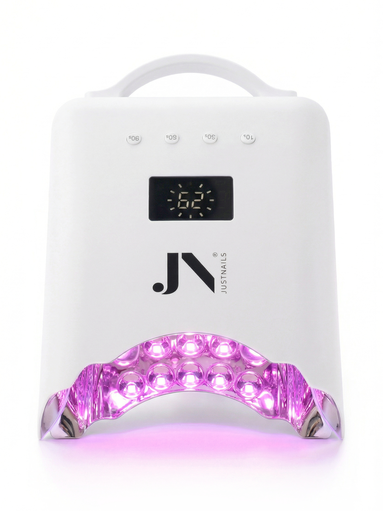 JUSTNAILS 78W Professional UV/LED Lampe White matt Nr. 10
