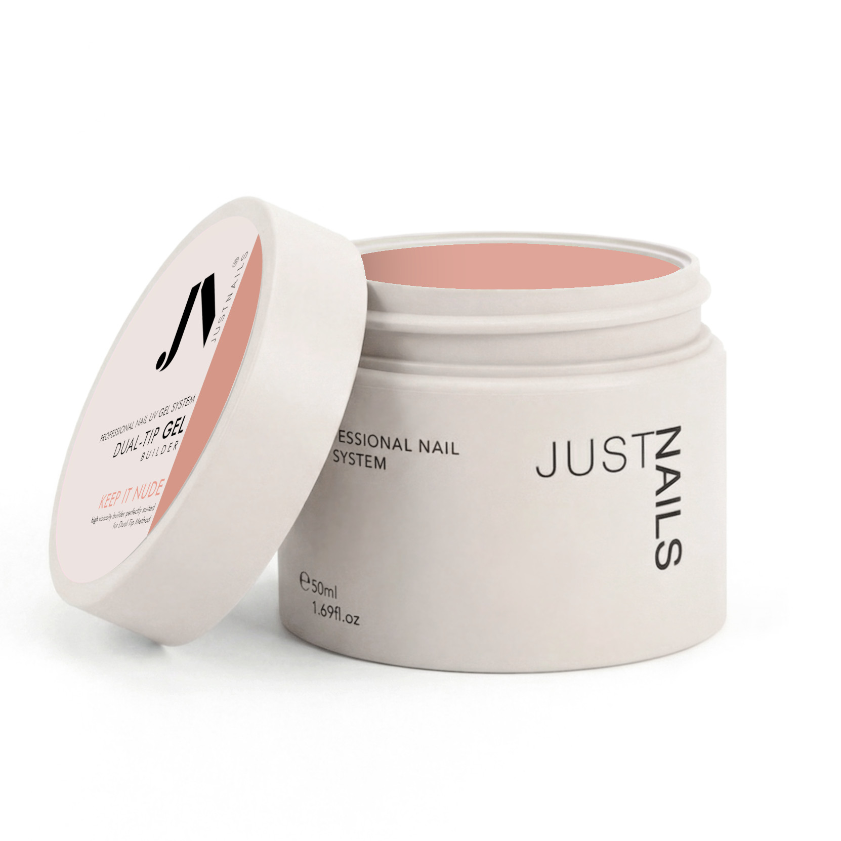  JUSTNAILS Dual-Tip Gel - Keep It Nude 