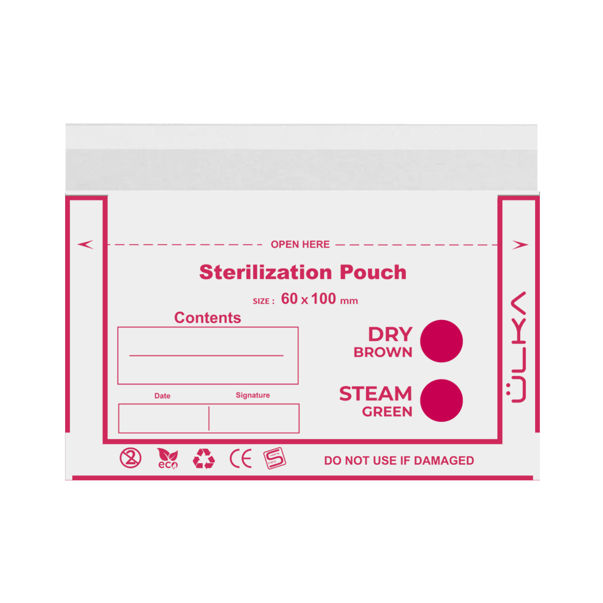  ÜLKA Sterilisationsbeutel 100x60 