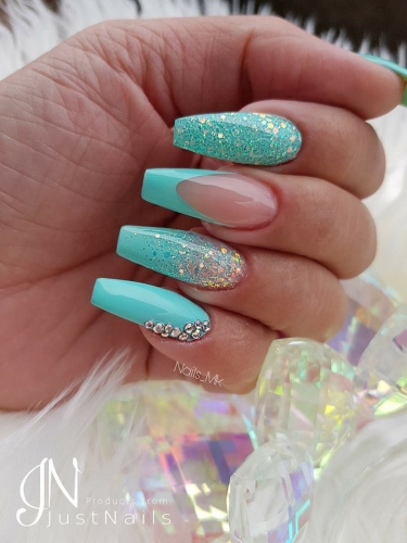 JUSTNAILS Farbgel Dusky Mint