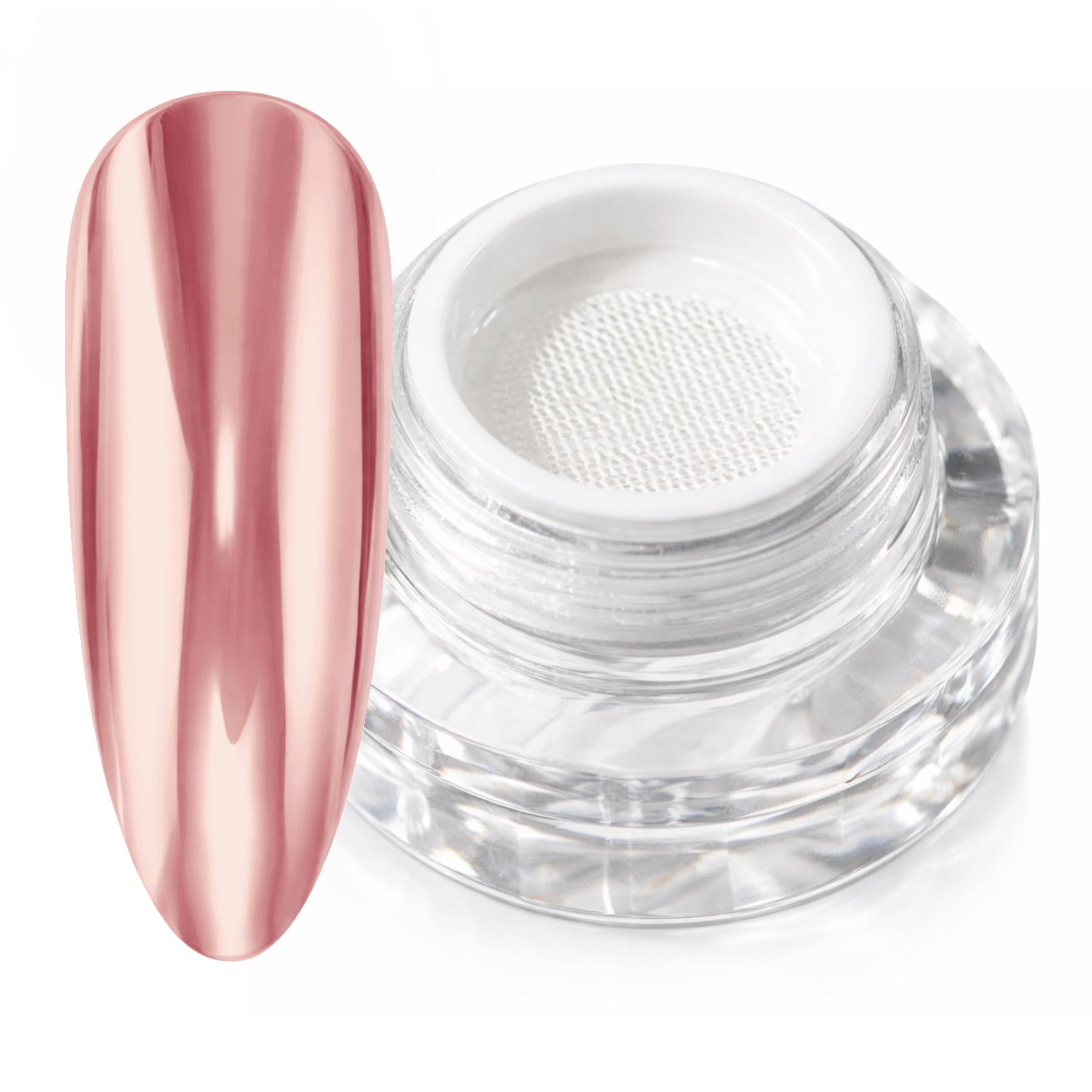  JUSTNAILS Polarlights Pigment - Inner Blush - Microplastic free