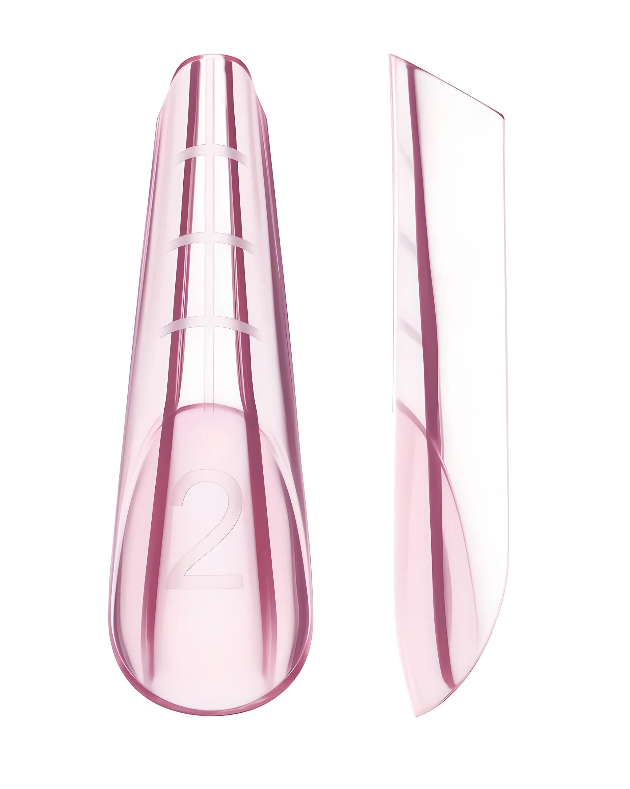 JUSTNAILS 120 Premium Dual Tips Russische Mandel Form