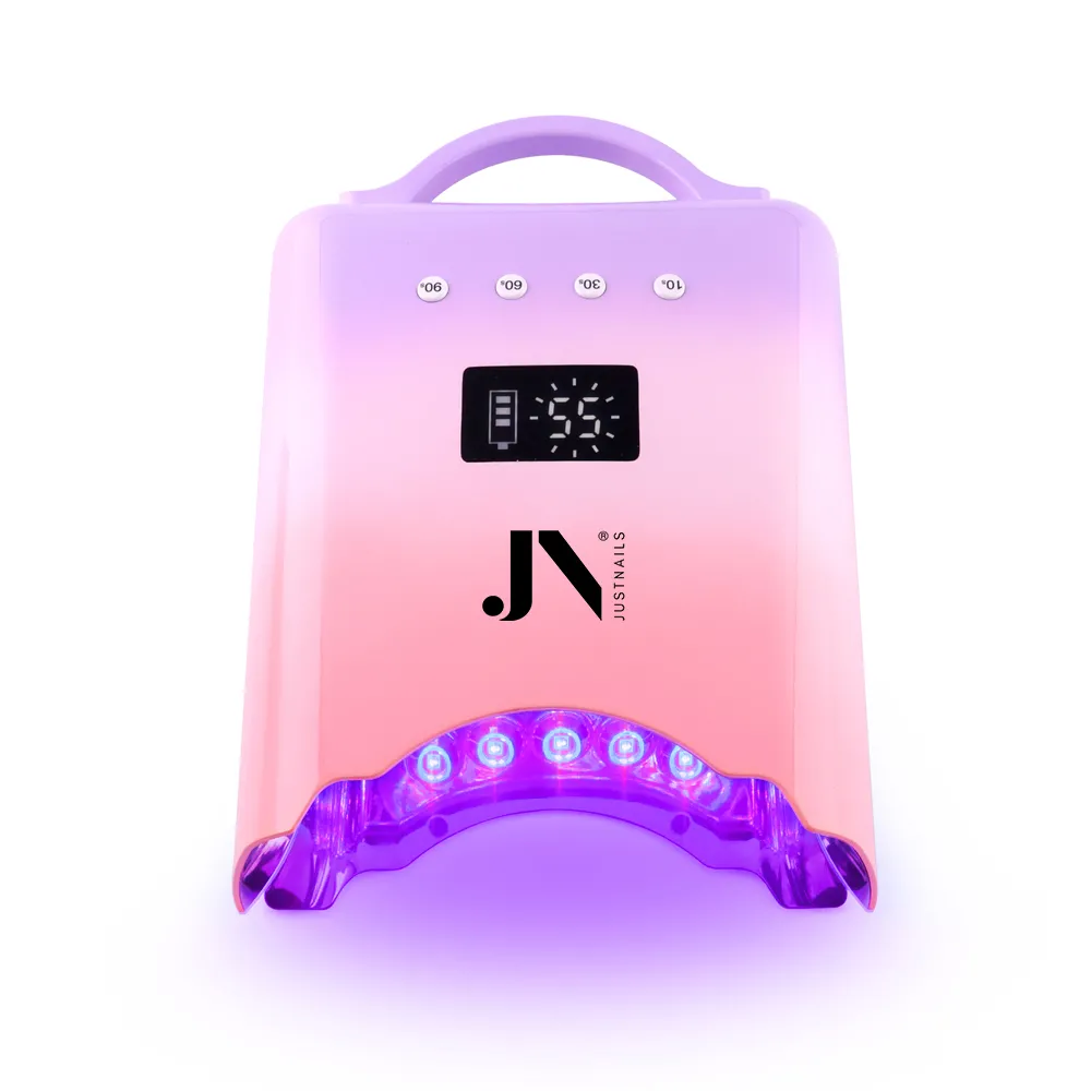 JUSTNAILS 78W Professional UV/LED Lampe Ombre Purple Pink Nr. 8
