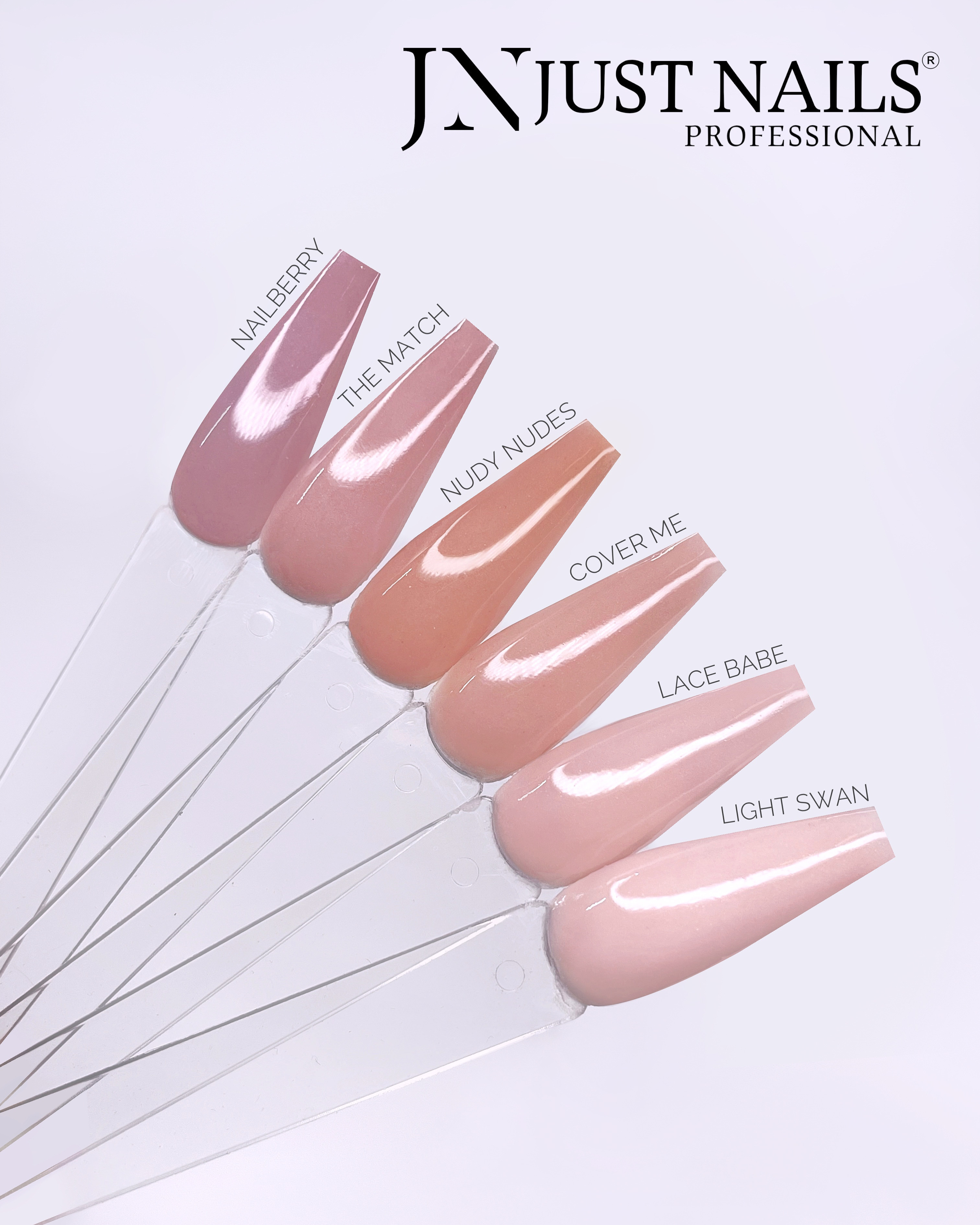 JUSTNAILS Premium Acryl HIGH COVERAGE - LIGHT SWAN