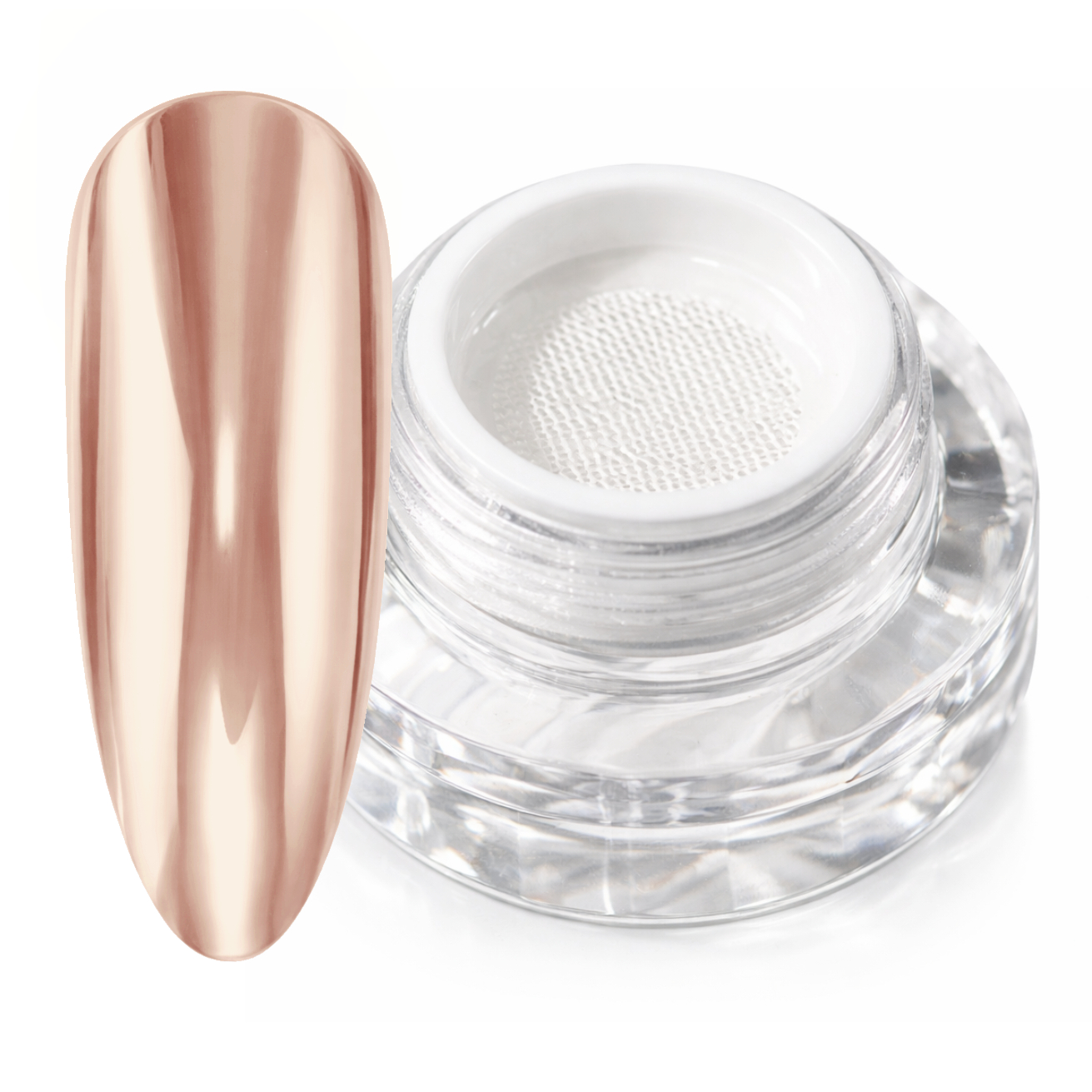   JUSTNAILS Polarlights Pigment - Pale Memory - Microplastic free