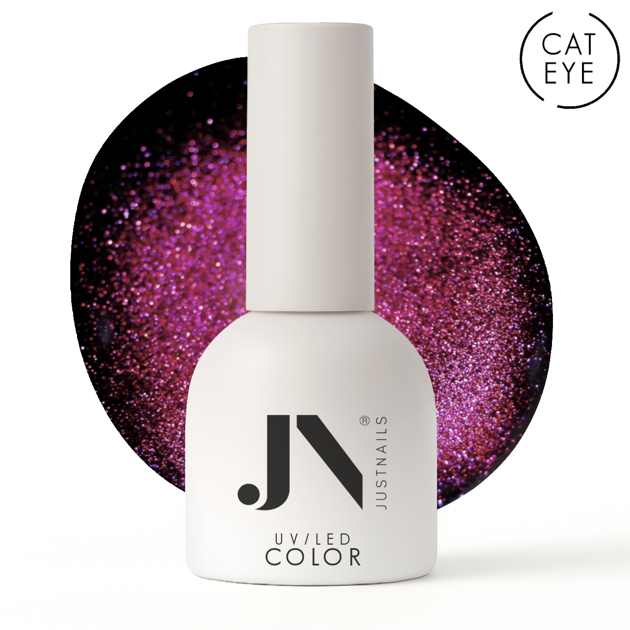JUSTNAILS Polish Gel 5D Cat Eye - Drama Queen Energy