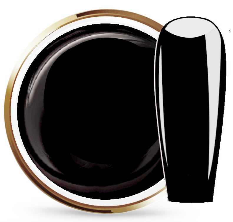  JUSTNAILS Nailartgel MAGIC FLOW Color - BLACK