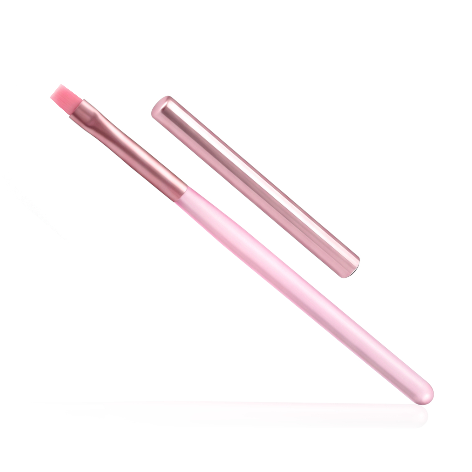 JUSTNAILS Premium Pinsel Katzenzunge Gr.6 Rose