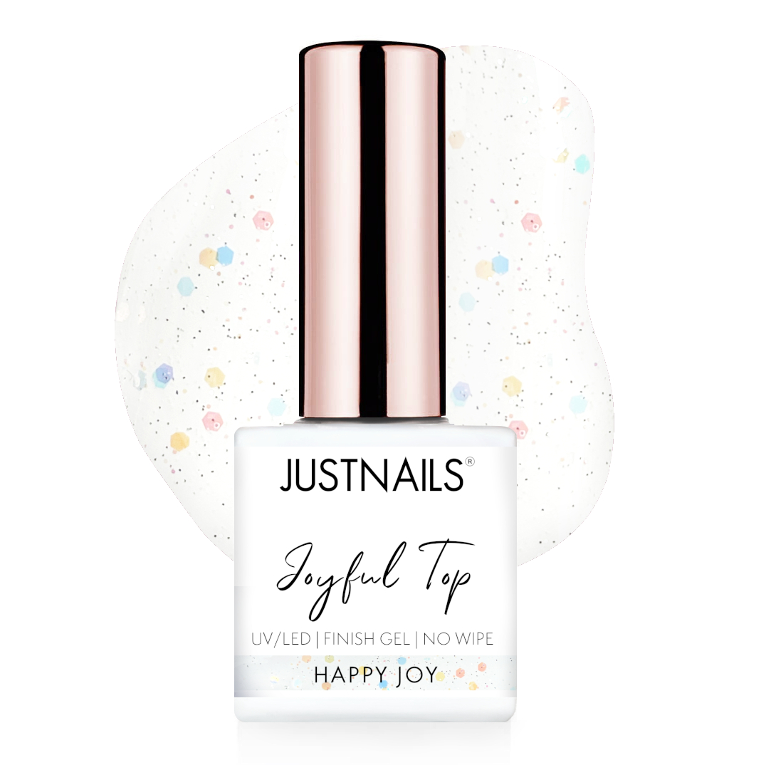 JUSTNAILS Joyful Finish no Wipe - Happy Joy