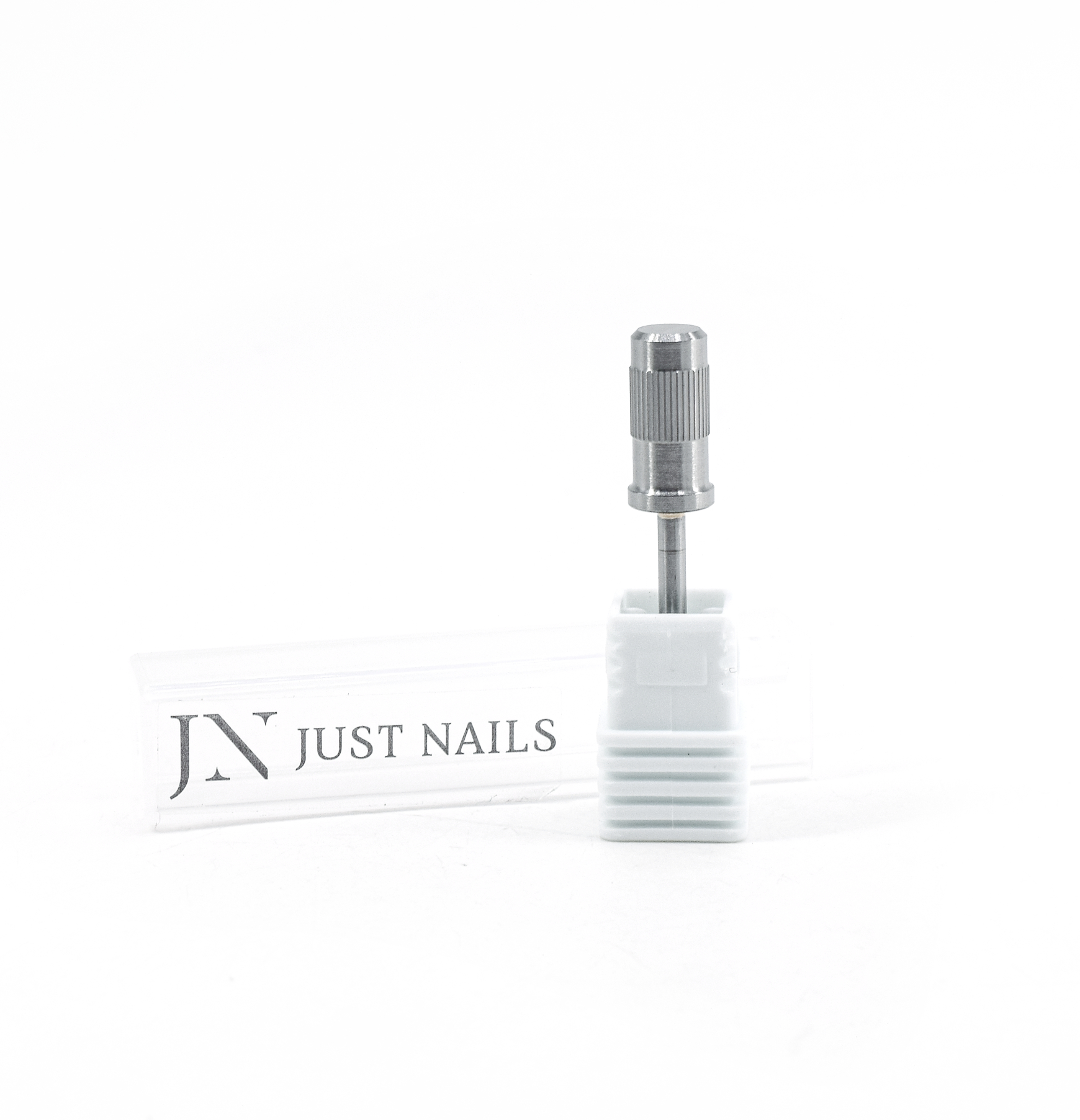 JUSTNAILS Premium Mandrel Fräser Bit für Schleifkappen silver