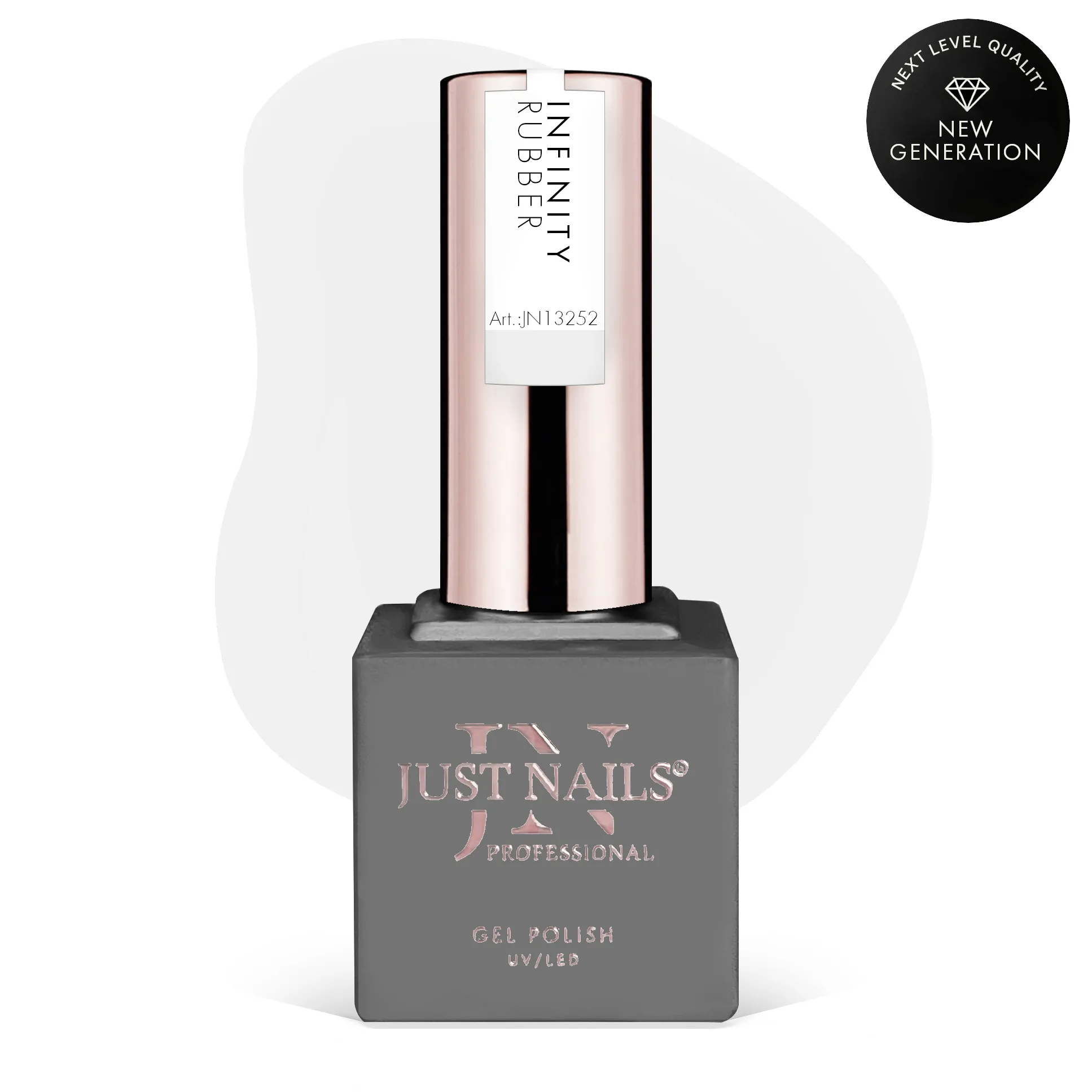 JUSTNAILS Rubber Gel INFINITY™ Base - CLEAR