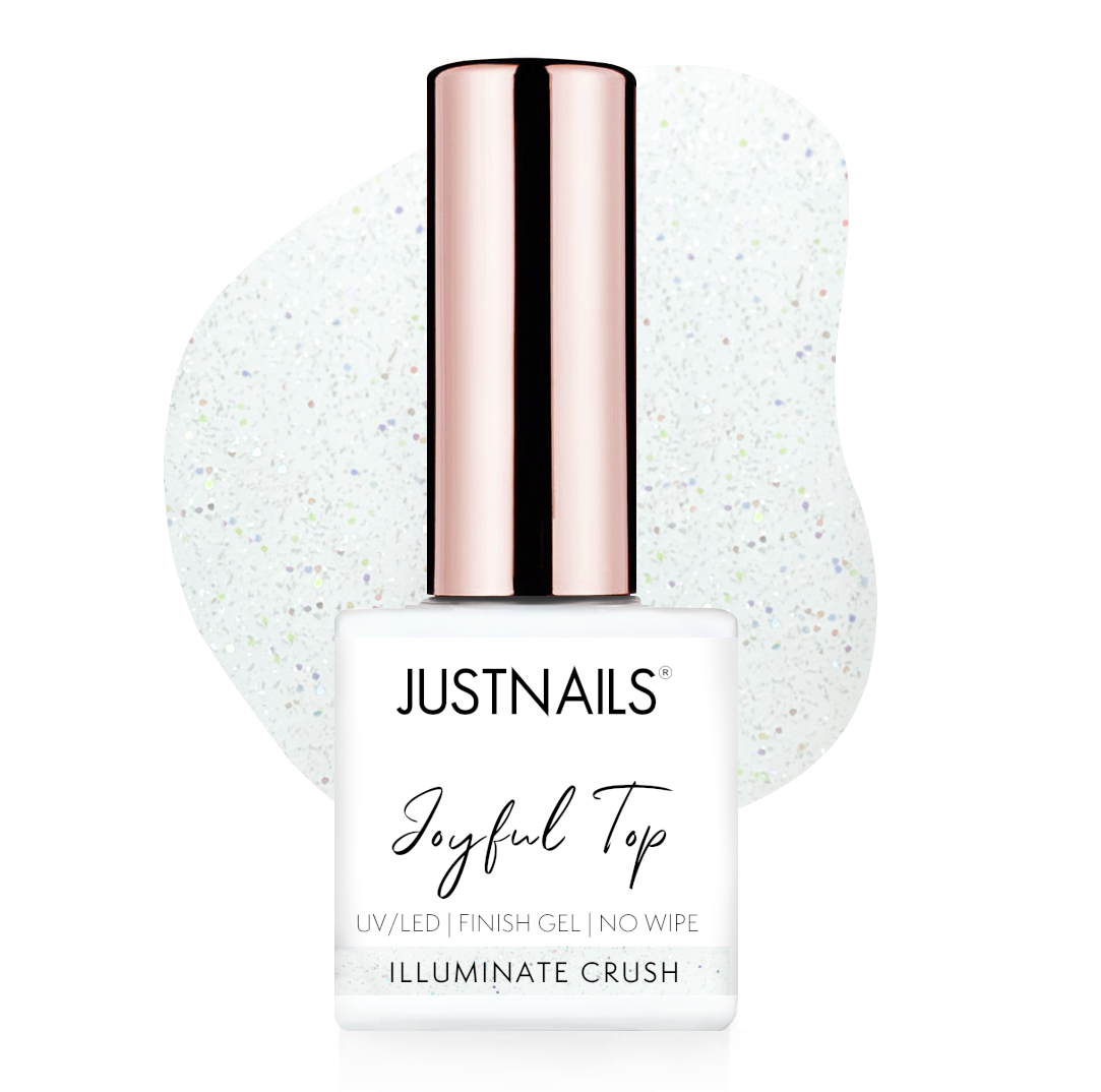 JUSTNAILS Joyful Finish no Wipe - Illuminate Crush