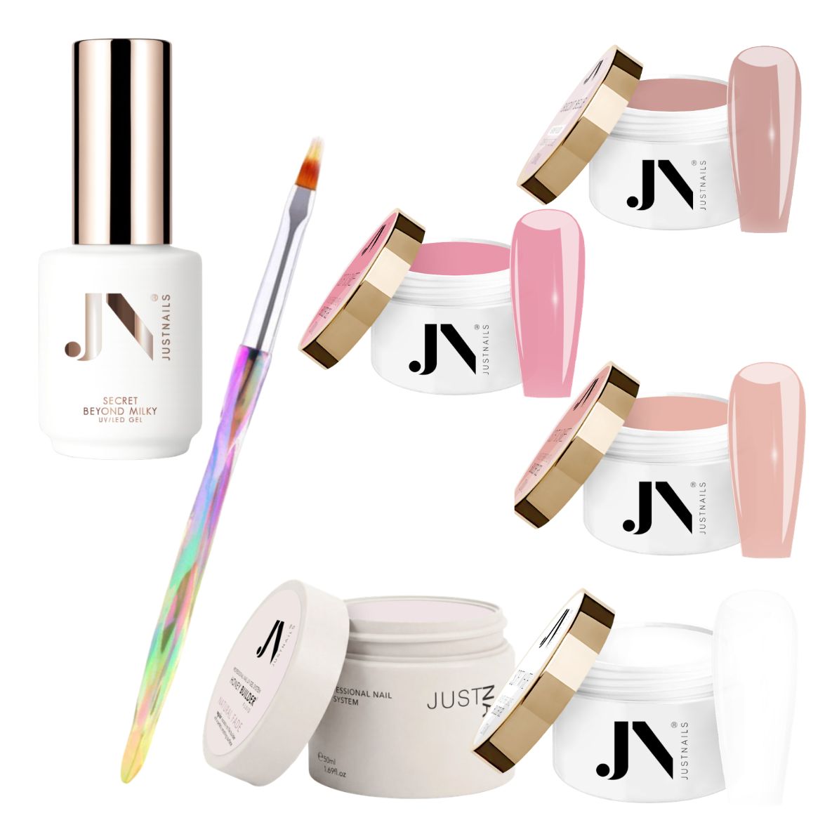 JUSTNAILS Babyboomer Starter Set