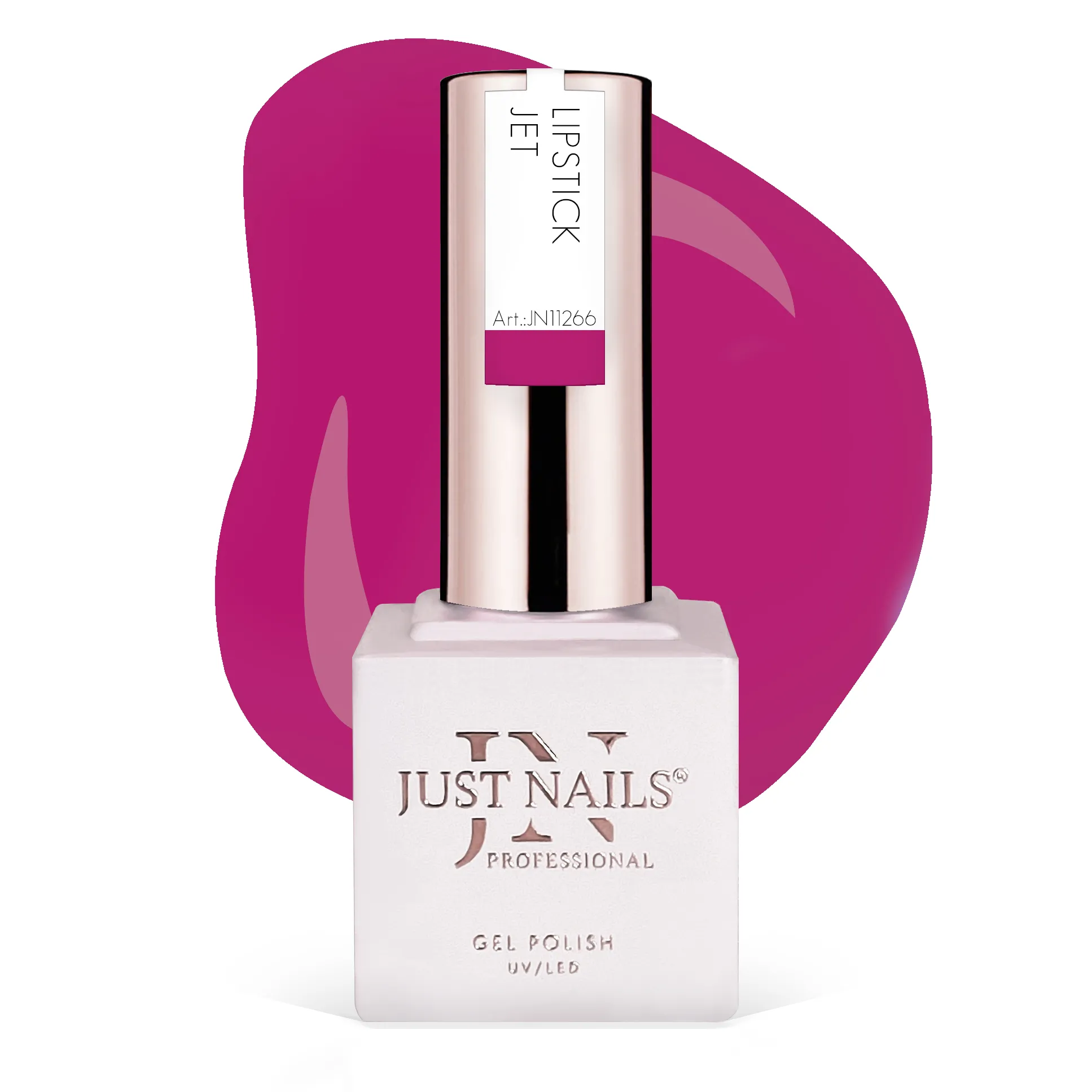 JUSTNAILS Gel Polish Color - Lipstick Jet - Soak-off ABVERKAUF