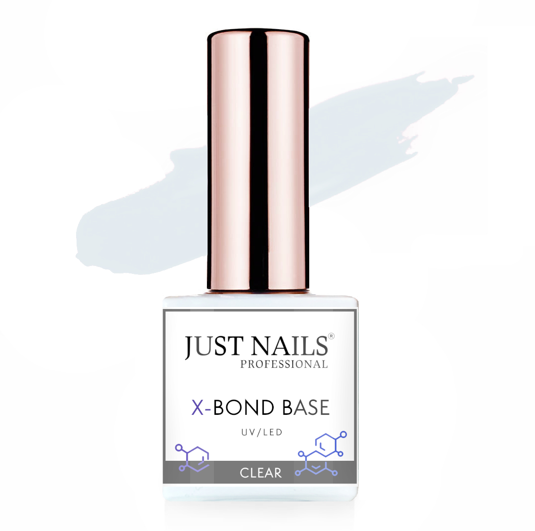 x-Bond-Base JUSTNAILS X-Bond Acid Base - Clear - Polish Soak-off Gel 10ml