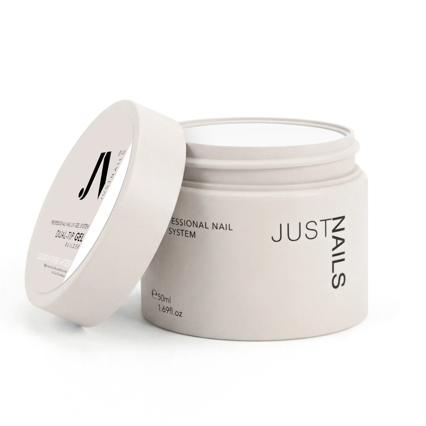  JUSTNAILS Dual-Tip Gel - Cloudy Ever After 