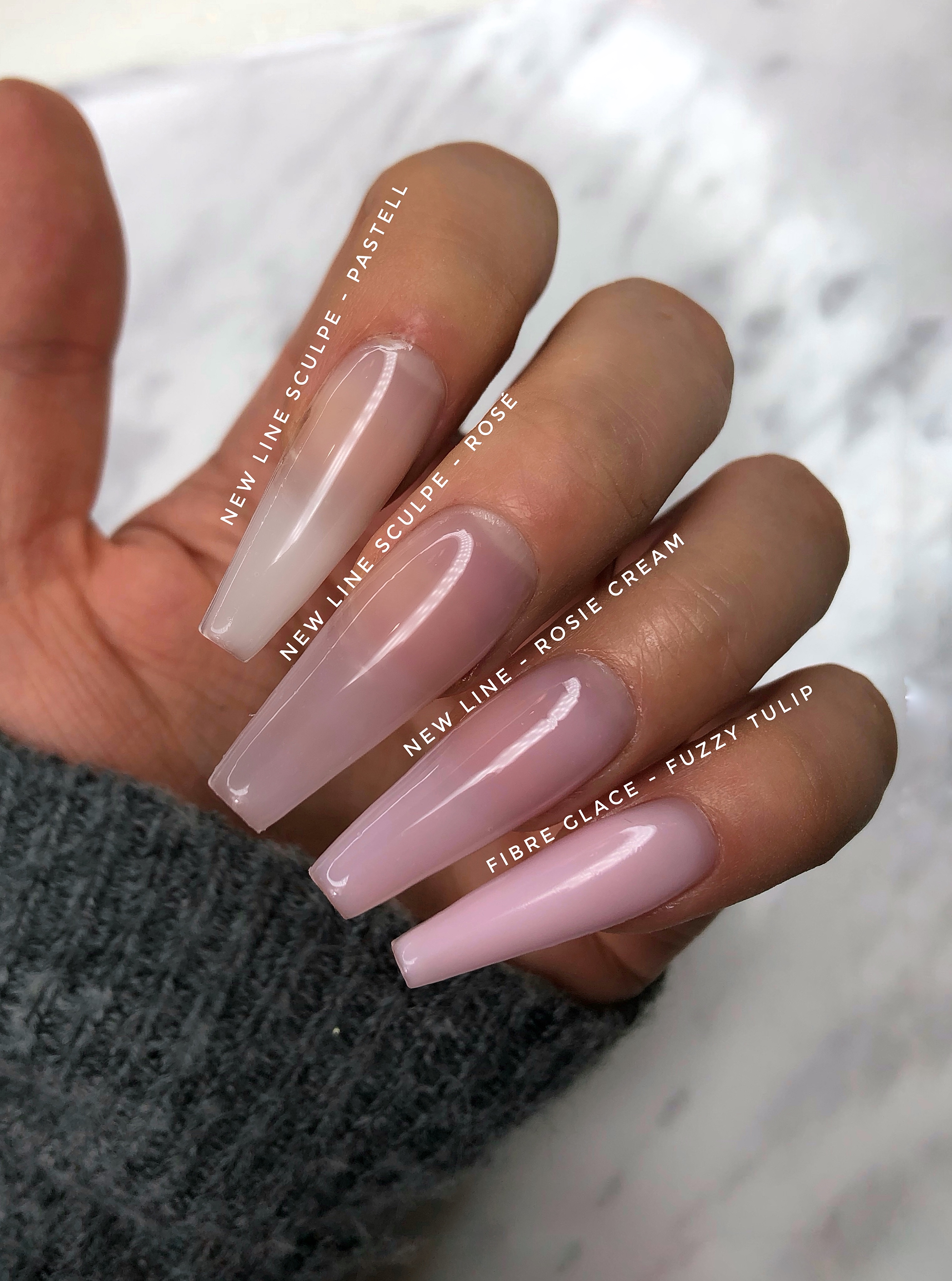 JUSTNAILS 1- Phasen-Gel New Line Sculpe - Rosé