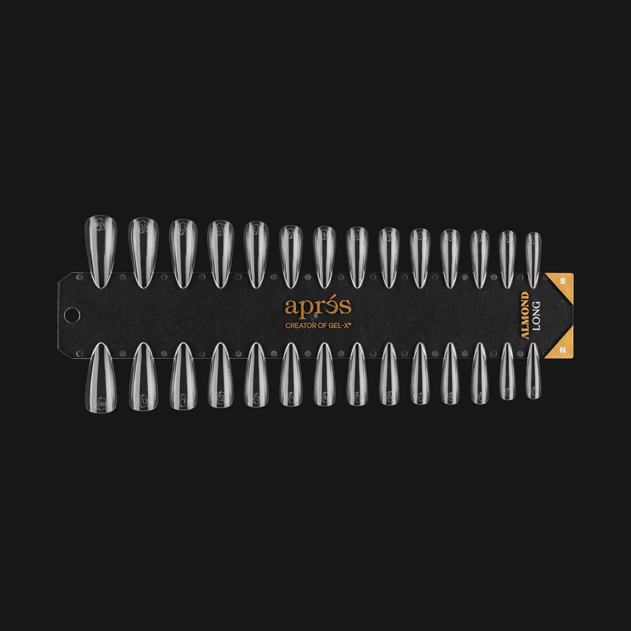  Gel-X Tip Swatch: Natural/Sculpted Almond Long