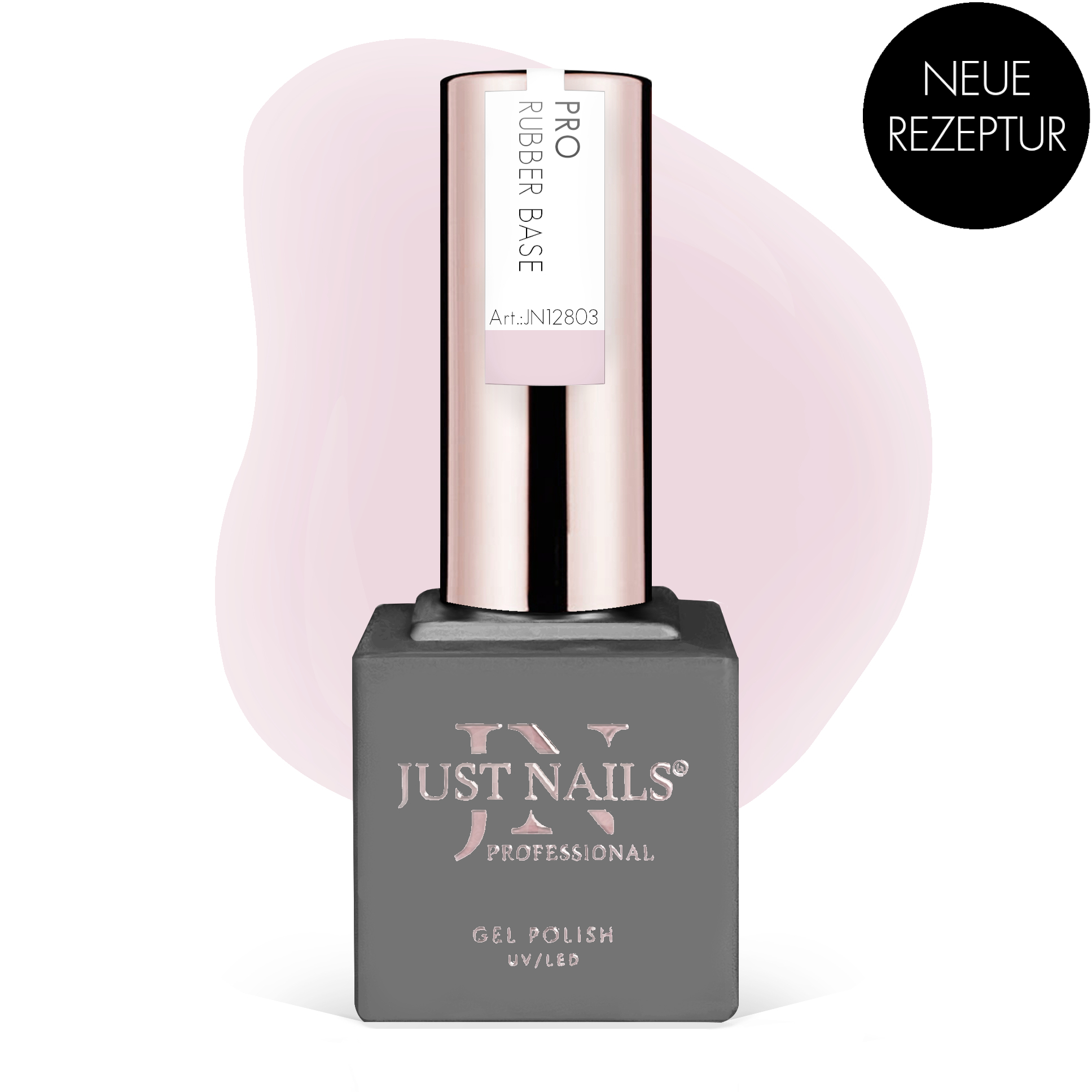JUSTNAILS Pro Rubber Builder - A HINT OF SPRING - Hybrid Soak-off 