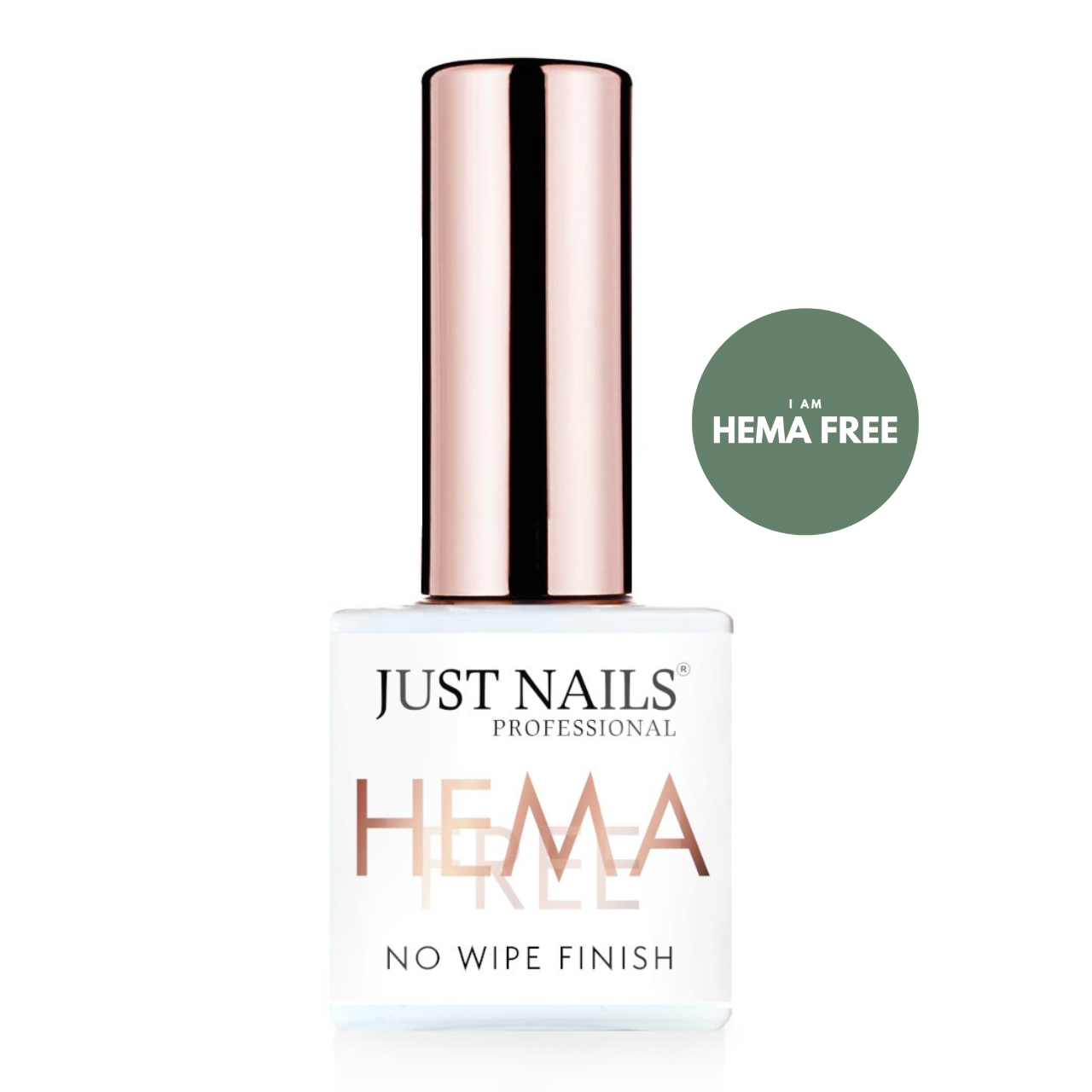 JUSTNAILS HEMA FREE - No Wipe Finish Gel