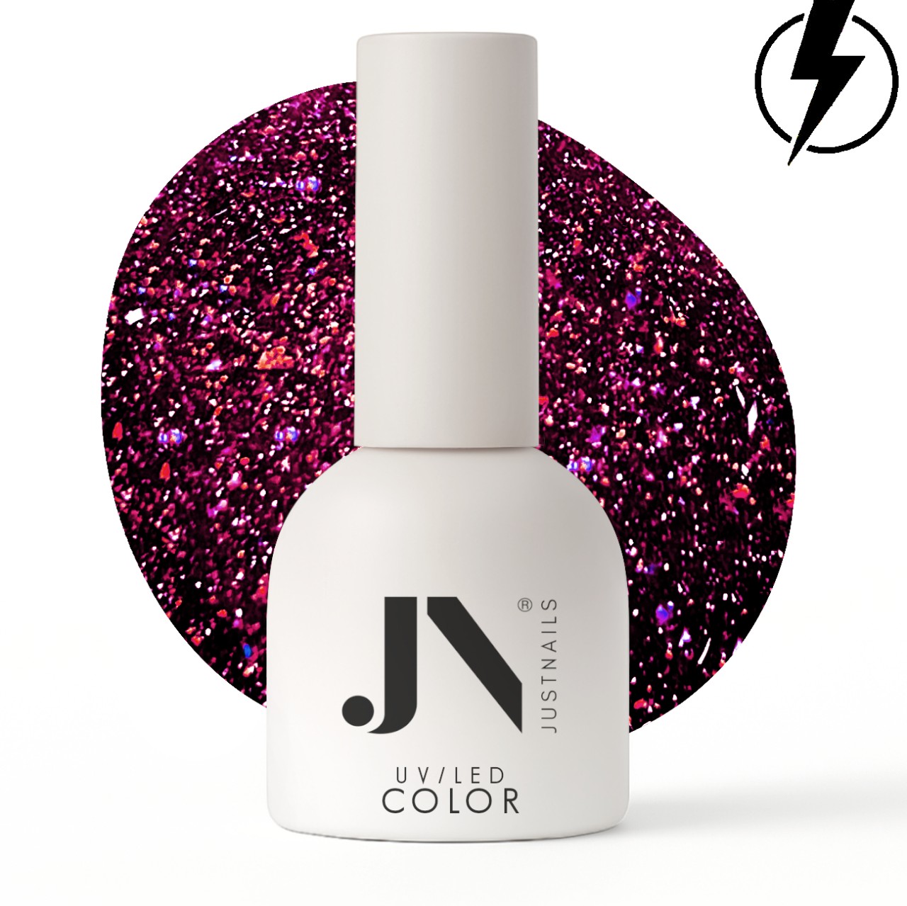 JUSTNAILS Gel Polish HOLO Flakes - Flash Light 29 - Soak-off 