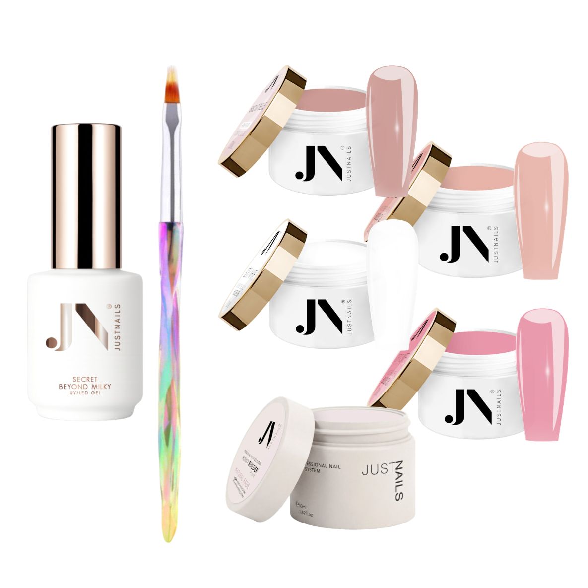 JUSTNAILS Babyboomer Starter Set