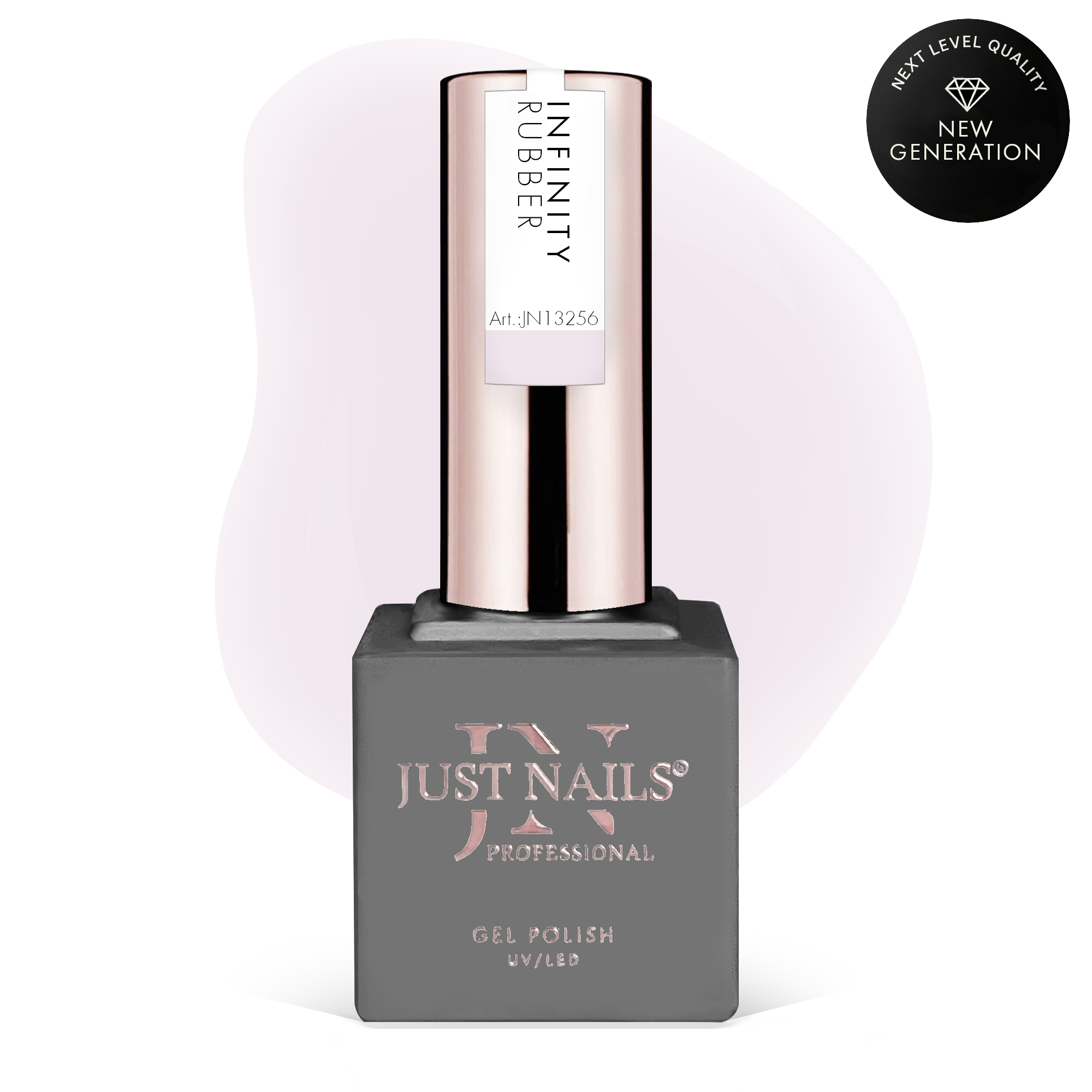  JUSTNAILS Rubber Gel INFINITY™ BASE - SATIN HARMONY 
