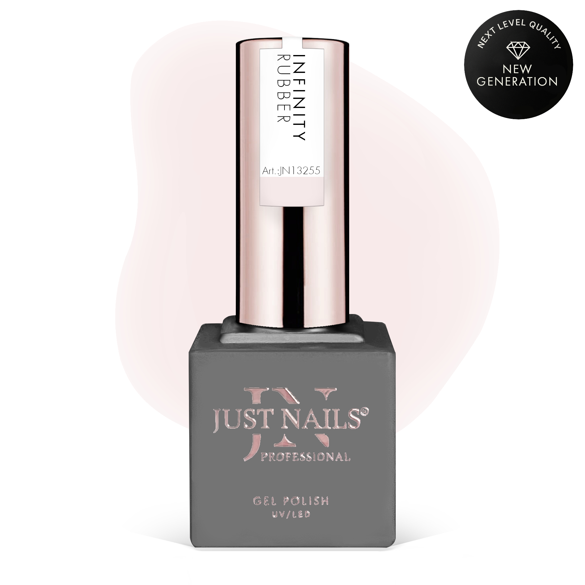  JUSTNAILS Rubber Gel INFINITY™ BASE - VANILLA SKY 