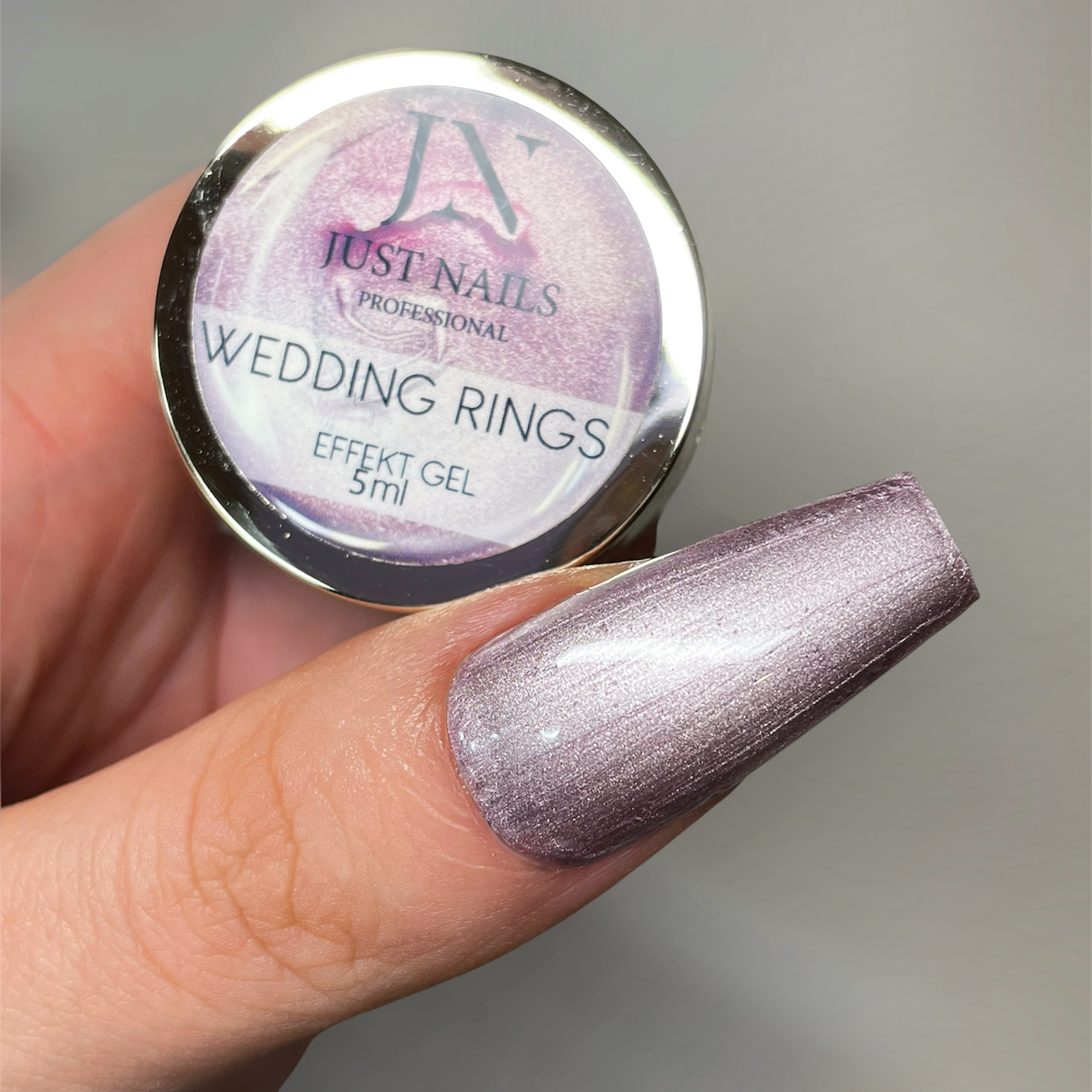 JUSTNAILS Farbgel Wedding Rings