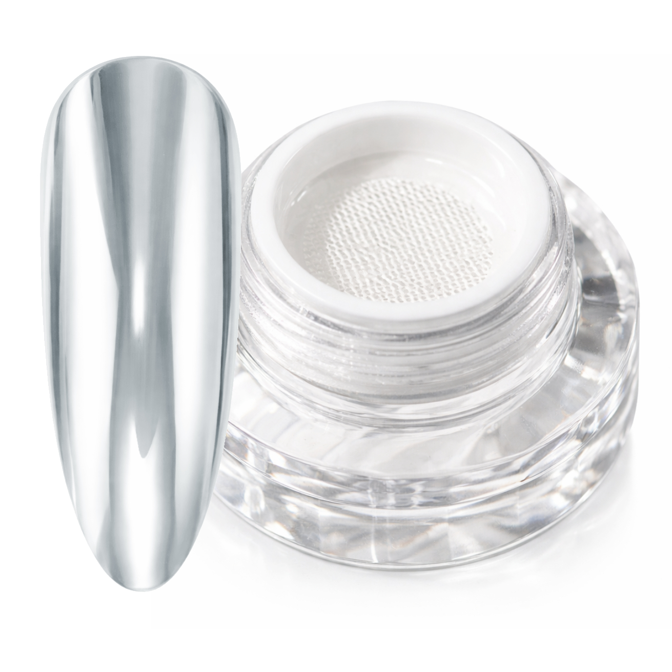  JUSTNAILS Polarlights Pigment - Frosted Mirror - Microplastic free