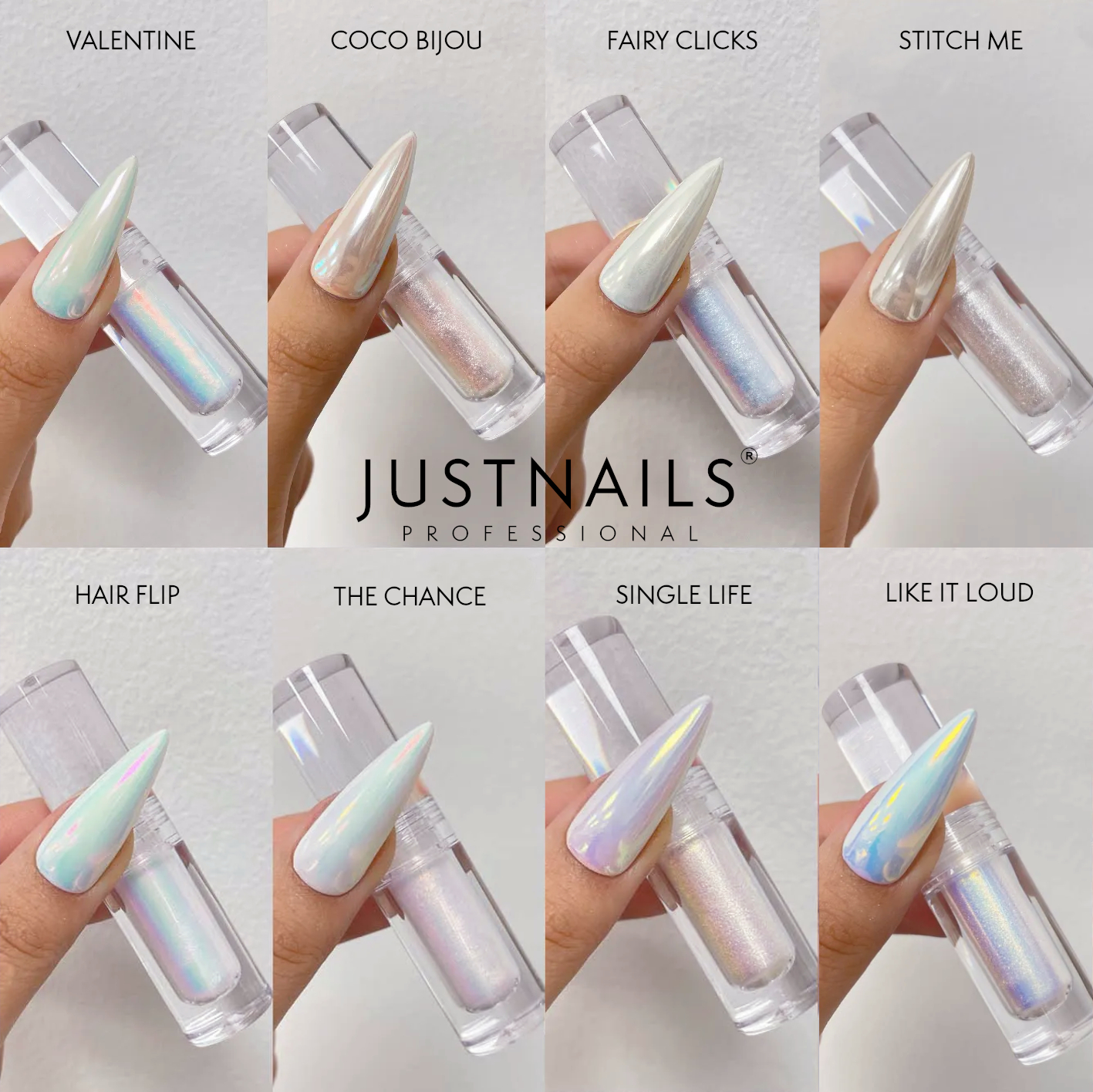 JUSTNAILS Glamour Liquid Powder - Coco Bijou