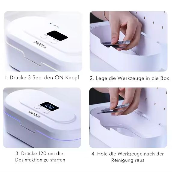 JUSTNAILS UV Sterilisator für Maniküre Werkzeug