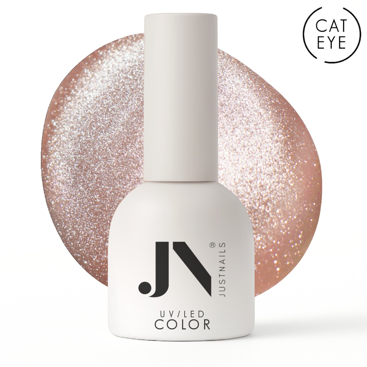  JUSTNAILS Polish Gel 5D Cat Eye - Bronze Aesthetic