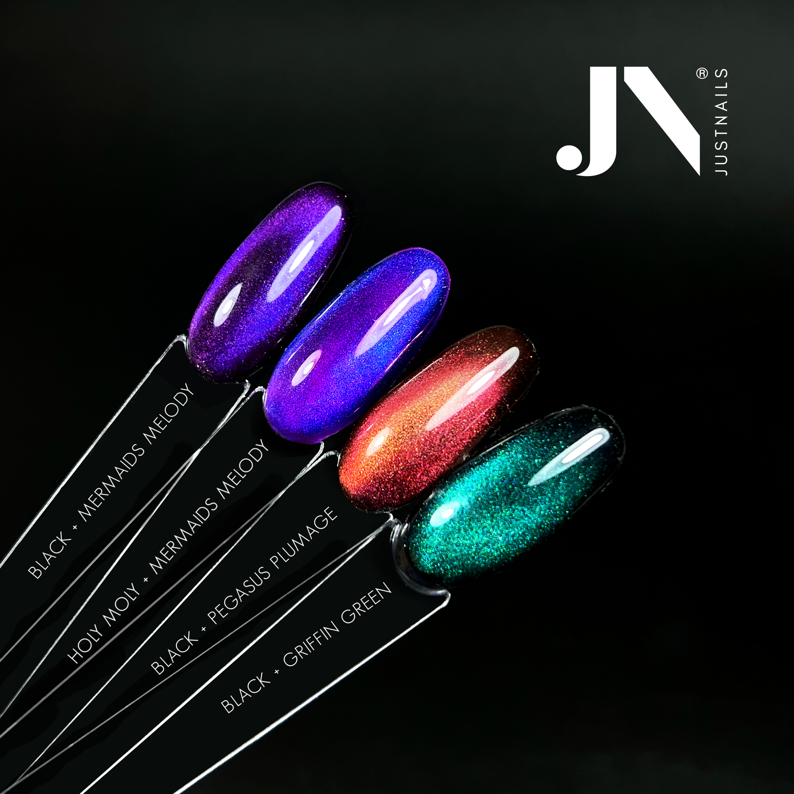 JUSTNAILS Polish Gel 5D Cat Eye - MERMAIDS MELODY