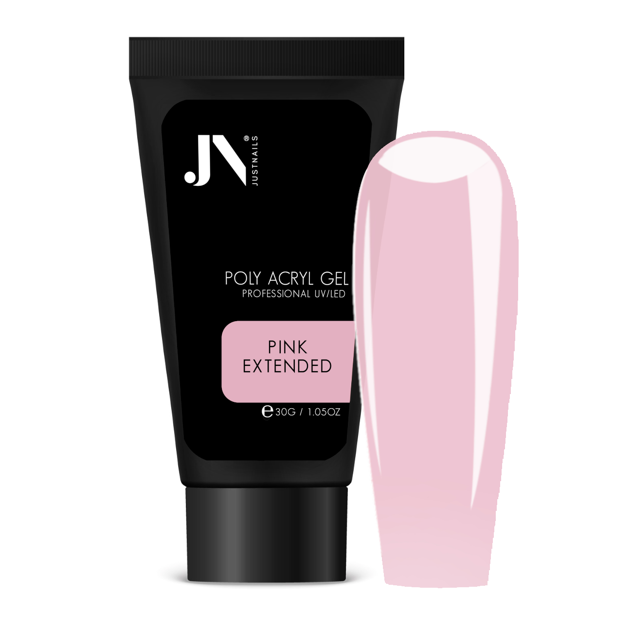 JUSTNAILS Polygel - Pink Extended
