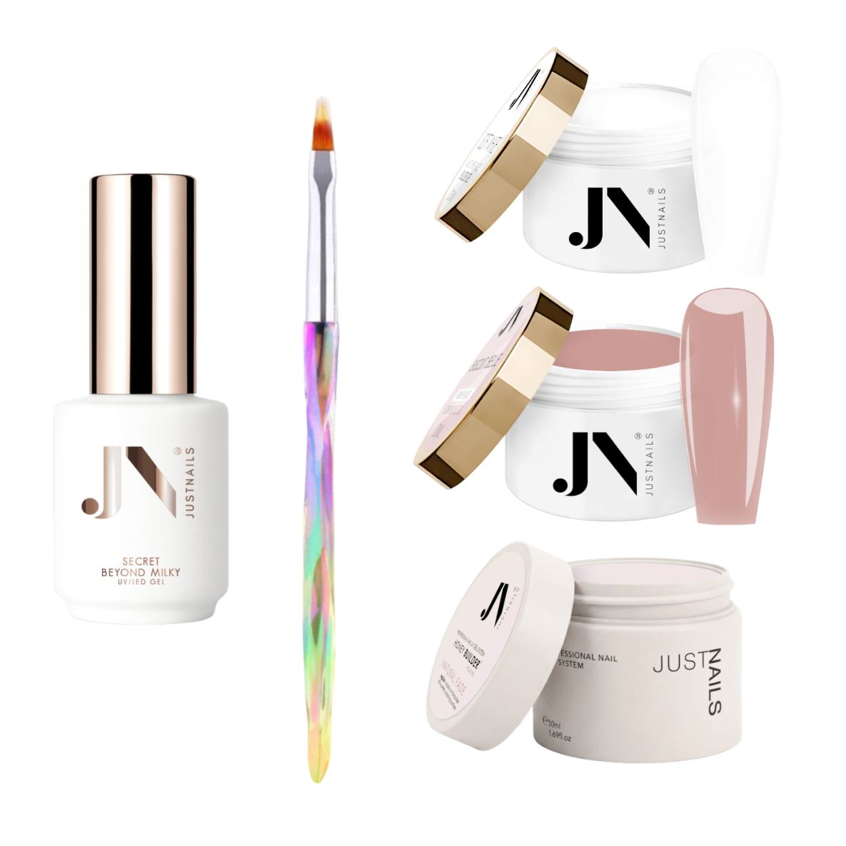 JUSTNAILS Babyboomer Starter Set