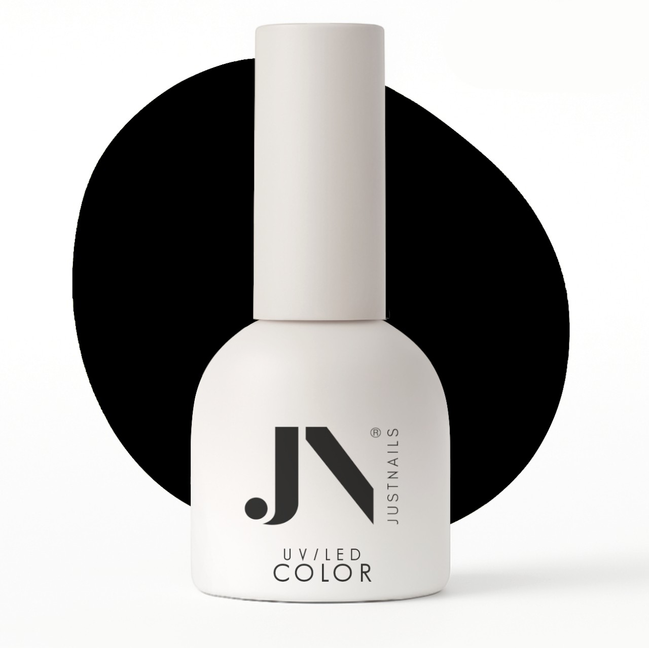  JUSTNAILS PRO Gel Polish Color - BLACK - Soak-off *LIMITED