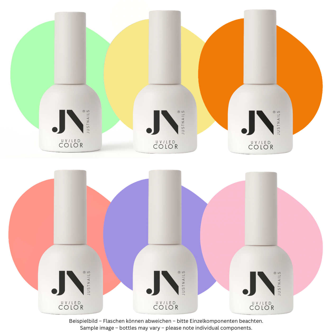 JUSTNAILS Professional Polish Color Spring Set